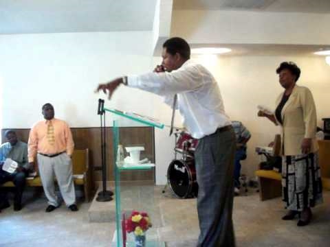 Bishop Marquez Alexander preaching " Watch the Watchman"