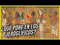 👉🏼 Los jeroglíficos (TRADUCIDOS)✅ de la TUMBA DE TUTANKAMÓN