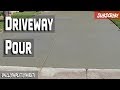 How to remove, replace and pour a concrete driveway.