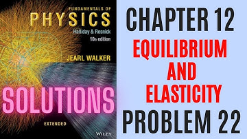 Halliday resnick chapter 12 problem 22 solution | Fundamentals of physics 10e solutions