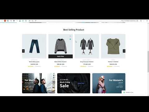 nextjs material-ui ecommerce Home page responsive design