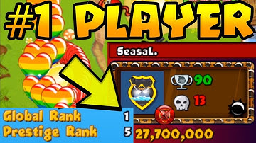 BEATING The #1 RANKED PRO PLAYER IN THE WORLD! (Bloons TD Battles)