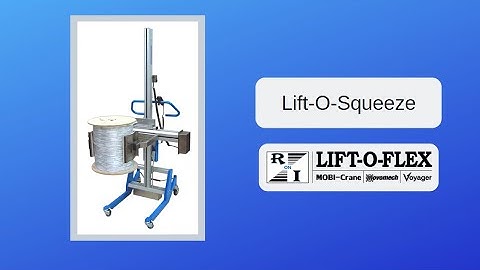 Lift-O-Squeeze with Rotating V-Blocks; 19000 Series Lifter