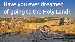 Have you ever dreamed of going to the Holy Land? Israel 2019 - Music Travel &amp; Worship - Jaime Jorge