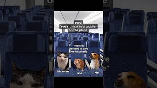 You Sit Next To A Toddler On The Plane