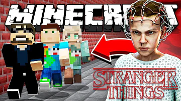 HIDE from the SCARY KIDS!! *STRANGER THINGS* Murder Run! in Minecraft!