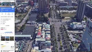 [5K] Google地圖加入台灣3D城市建築影像，導覽模擬城市來了！ 
