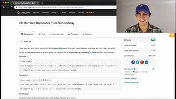 Remove Duplicates from Sorted Array