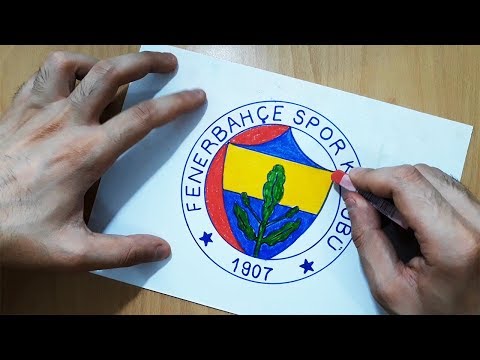 2019-2020 Sezonu__Fenerbahçe Logosu Nasıl Çizlir__How to Draw a Fc Fenerbahce Logo