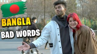 BANGLA BAD WORDS With American Girls (Bangla Funny Video) | Desi Habibi