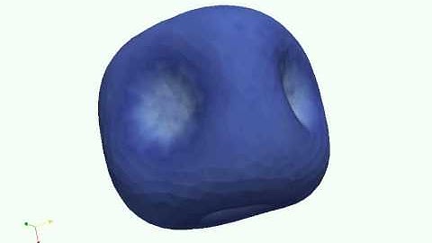 Examining bending modulus of elastic membrane