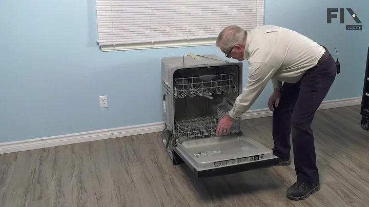 Frigidaire Dishwasher Repair - How to Replace the Lower Dishrack