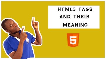 Learn HTML5 Tags And Their Meaning in 25 Minutes Full Video