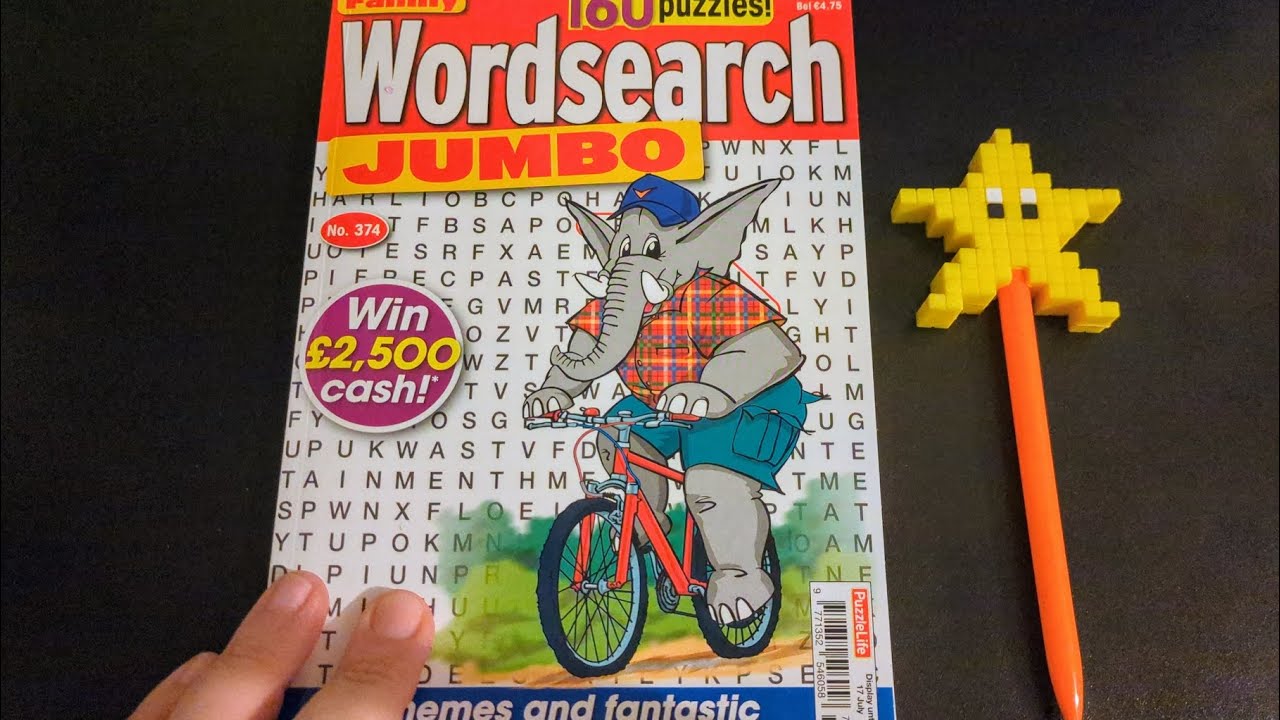 ASMR - Relaxing Word Search #1. Soft Spoken.