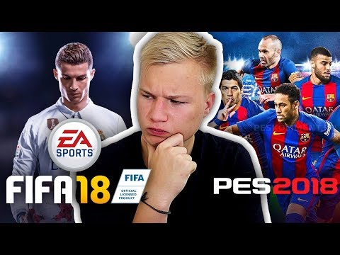 Видео: FIFA 18 ИЛИ PES 2018?