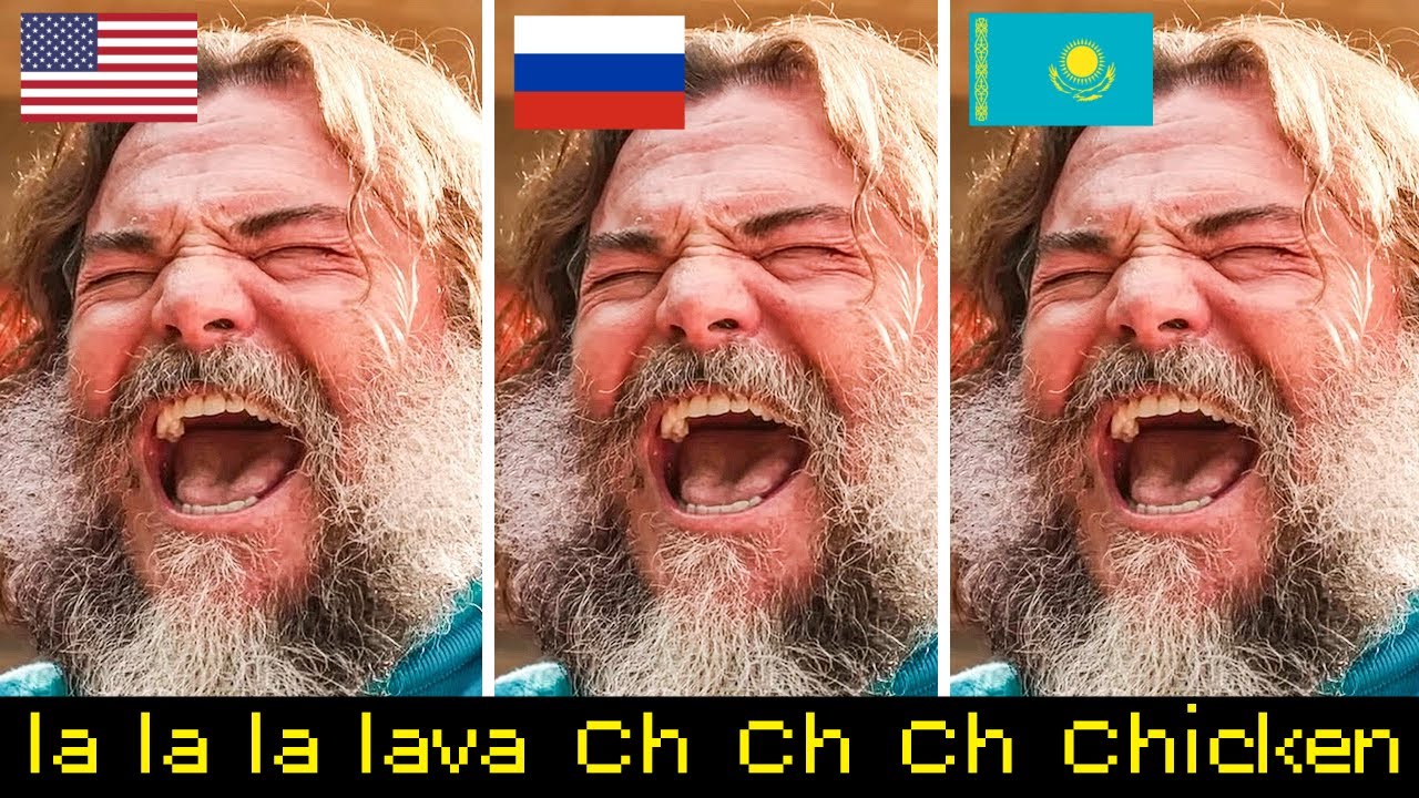 МАЙНКРАФТ ФИЛЬМІНДЕГІ ӨЛЕҢНІҢ ӘР ТҮРЛІ ТІЛДЕГІ НҰСҚАСЫ!