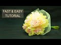 How To Make Tissue Paper Flowers : easy unique tissue paper flowers tutorial