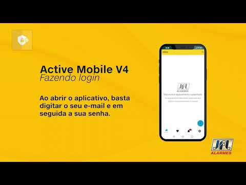 Como fazer login no Active Mobile V4