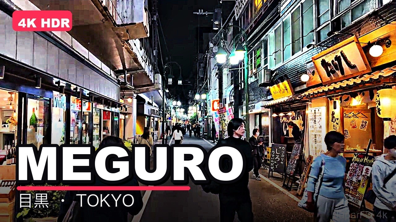 Tokyo Nakameguro, a frame from the walk