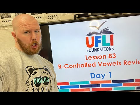 Mr. Holland’s UFLI Lesson 83 (R-Controlled Vowels Review) Day 1