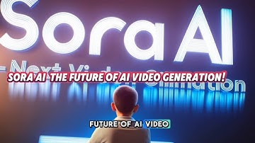 Sora AI: The FUTURE of AI Video Generation Is HERE! 🚀🎥