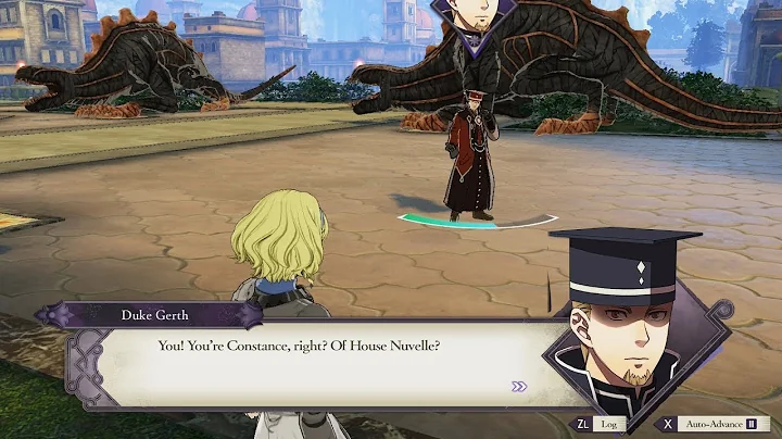 Fire Emblem: Three Houses - Constance And Duke Ger...