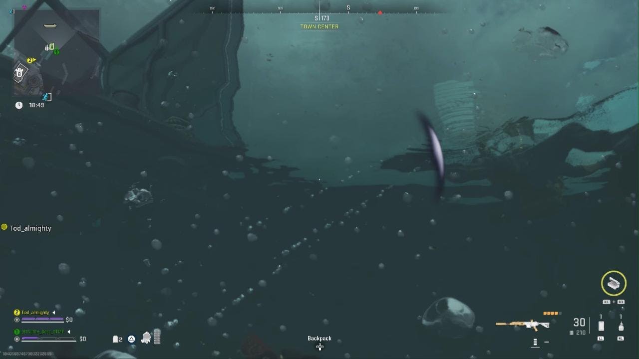 Kill 4 Enemies While Underwater Dmz