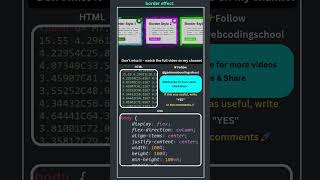 SVG Animation Tutorial | Insane Border Effect 😱 | #svganimation #javascript #godeswebcodingschool