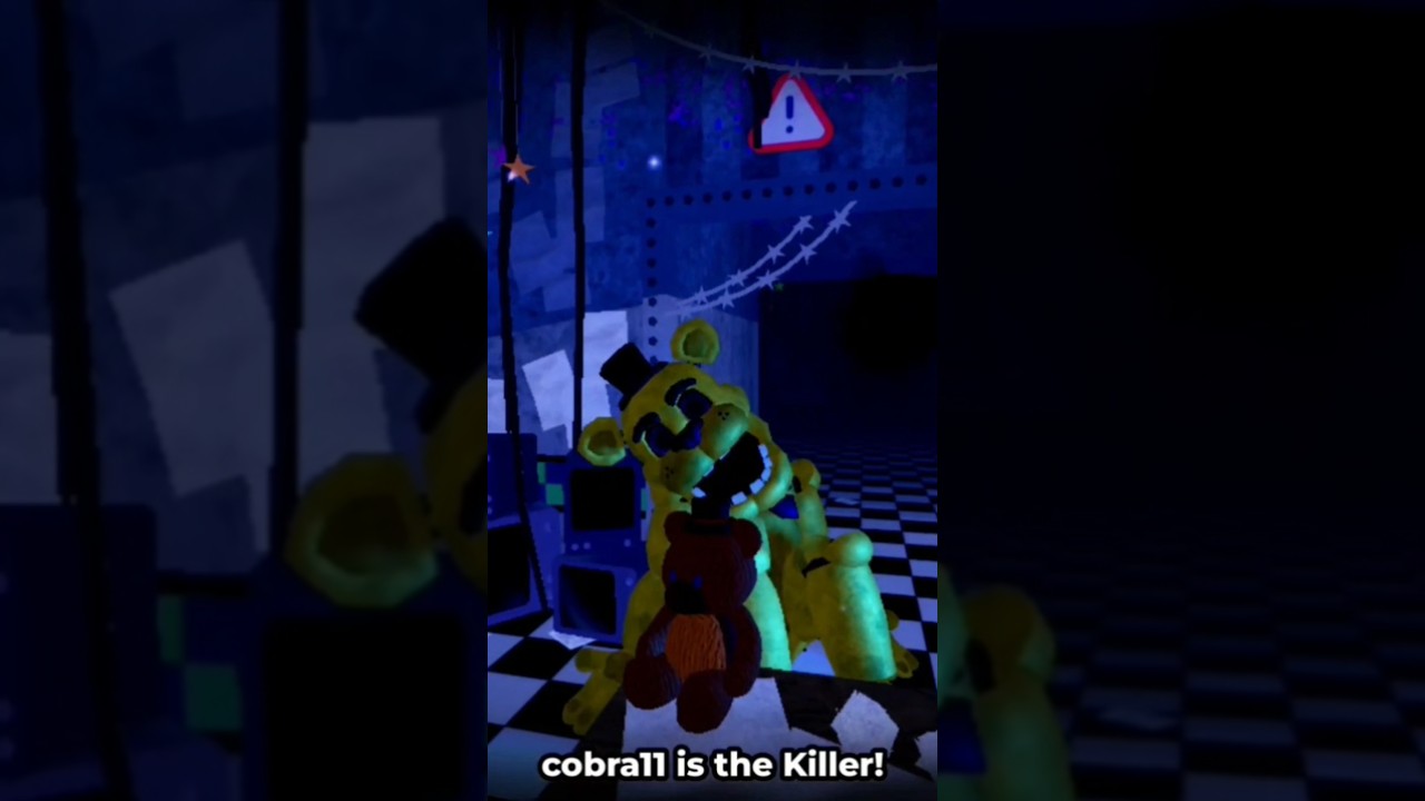 (Old) Golden Freddy (Golden Buddy) Cutscene | Roblox Animatronic Nights 