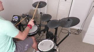 Eloy - Introduction / Journey into 1358 (DRUM COVER)-fsd