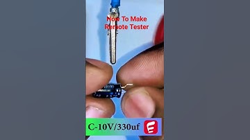 How to Make Remote Tester #nithuetech #diy #irsensor