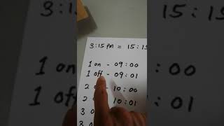 How to set digital timer (Chinese)