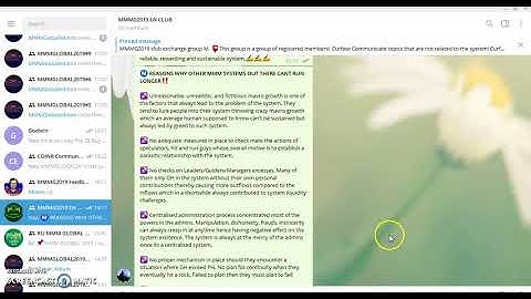 1 MMMGLOBAL2019 THE BEGINING OF A NEW MMM SYSTEM