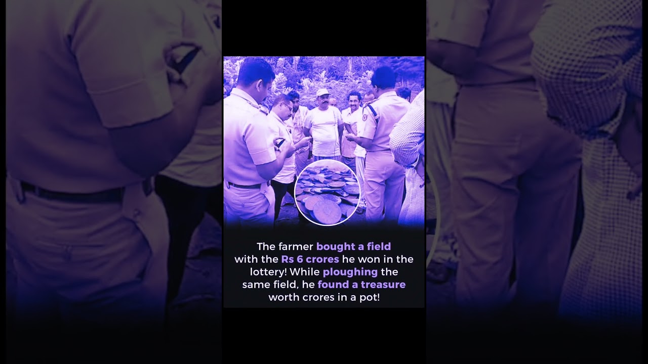 Kerala Farmer Finds Ancient Treasure After Winning Lottery | 2,595 Travancore Coins Discovered!