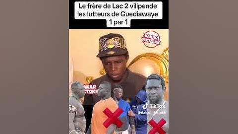 le frère de lac 2 vilipende les lutteurs de Guédiawaay