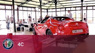 Alfa Romeo 4C Spider Test Drive in Balocco