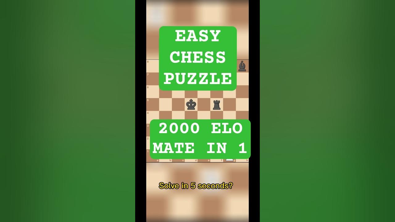 100 mate in one chess puzzles, inspired by GothamChess: Beginner