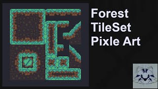 [Speed Pixel Paint #5] Platformer 2D Forest Pixel Art TilesSet (Read Description / Leer Descripción)