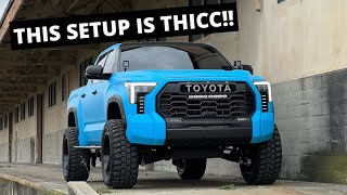 TUNDRA GETS WIDE!! LEXANI XVR1 22x12 ON 37'S