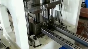 6 holes punch Supermarket shelves Fully automatic punching machine