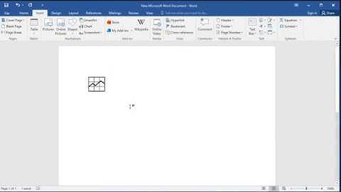 How to insert chart symbol in word