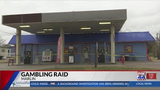 Machines, cash seized in Marlin gambling raid