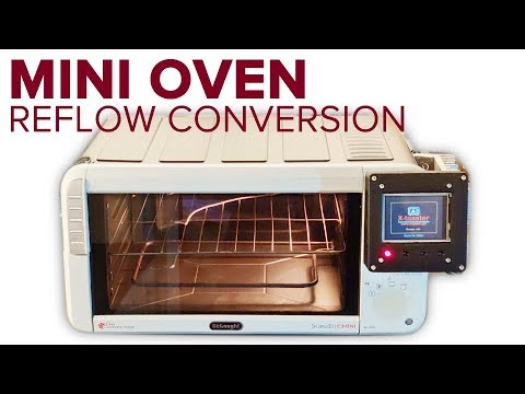 My mini oven SMD reflow conversion with X-toaster
