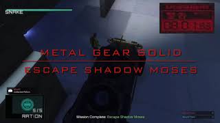 Metal Gear Solid: Escape Shadow Moses Remake