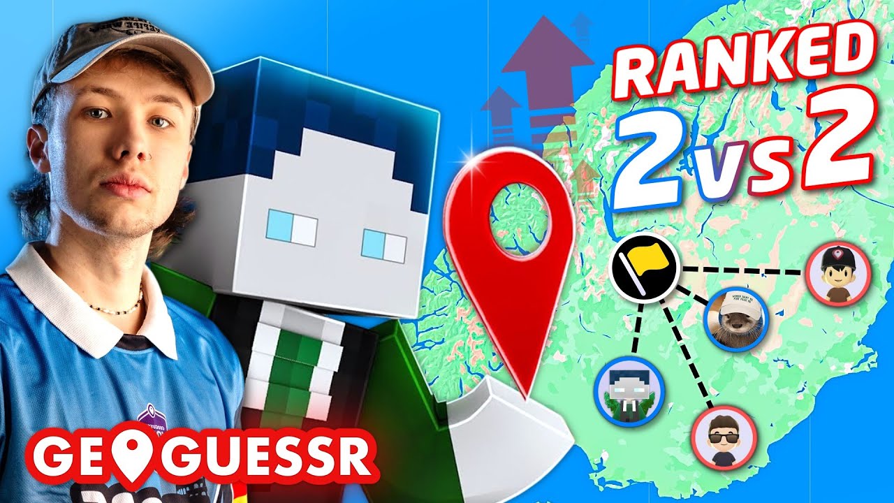 BastiGHG und Lennli trainieren für die Geoguessr Europameisterschaft (2v2 Ranked)