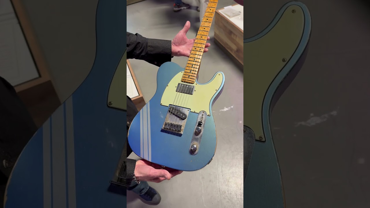 Fender Custom Shop Competition Stripe Telecaster Master Built by