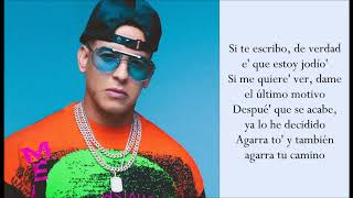 Definitivamente - Daddy Yankee &amp; Sech - (Lyrics / Letra)