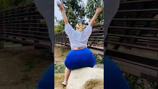 Fat Women Big Back Shorts// bigback