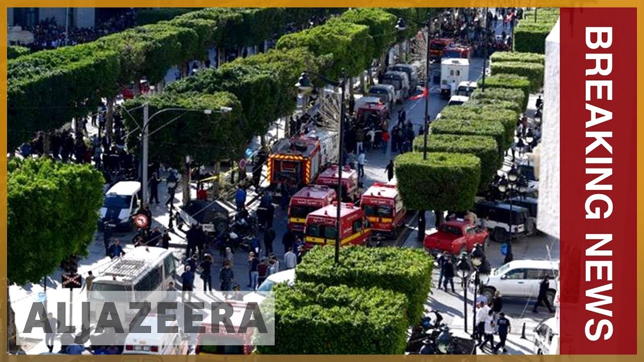 🇹🇳 إصابة تسعة أشخاص في هجوم انتحاري بتونس | الجزيرة الإنجليزية