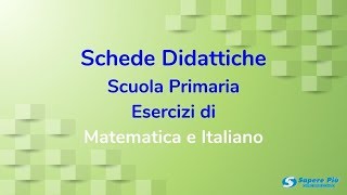 Schede Didattiche Matematica Aritmetica Classe Seconda Sapere Piu